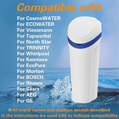 Water Softener Nozzle and Venturi Assembly Venturi Nozzle Assembly Kit Compatible with Whirlpool Kenmore Morton Rheem Replace#: 7187065 WS15X10027