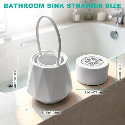 Bathtub Filter, Bath Filter for Tub Faucet, 8-Stage Bath Water Filter with 2 Filters, Removes 90%+ Chlorine & Contaminants, BPA Free, High Flow 2.5 GPM, 77°F-158°F for Softer Skin & Healthier Hair