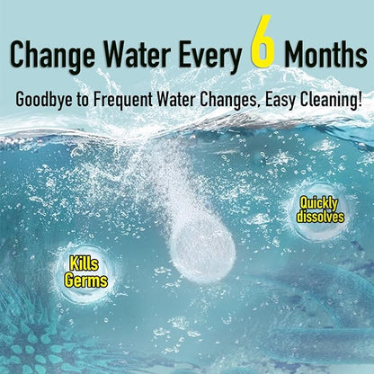 Water Purification Tablets for Rowing Machines | Safe & Eco-Friendly Tank Cleaner for Fresh, Odor-Free Water | Easy-to-Use Cleaning Solution for All Water Rowers (8)