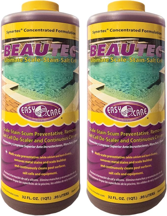 EASYCARE Beautec Scale Remover & Salt Cell Cleaner (32 Fl. Oz 2-Pack)