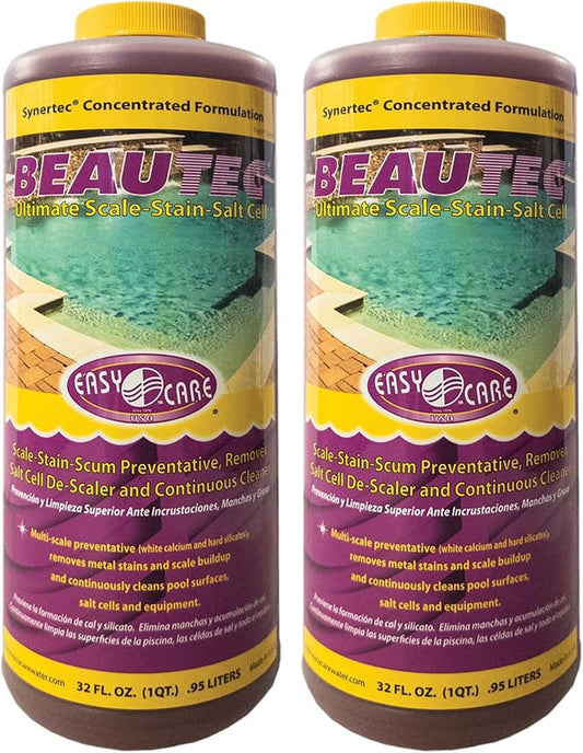 EASYCARE Beautec Scale Remover & Salt Cell Cleaner (32 Fl. Oz 2-Pack)