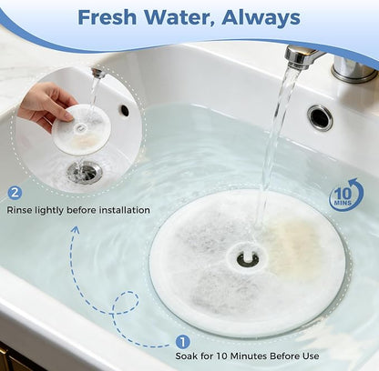16 PCS Filter Unit 3.0 Pet Cat Kit Water Fountain Filters,Fit for E versweet Solo 2/Solo SE, E versweet 3 Pro/2S/3, Including Replacement Filters and Replaced Foam Pump Filter