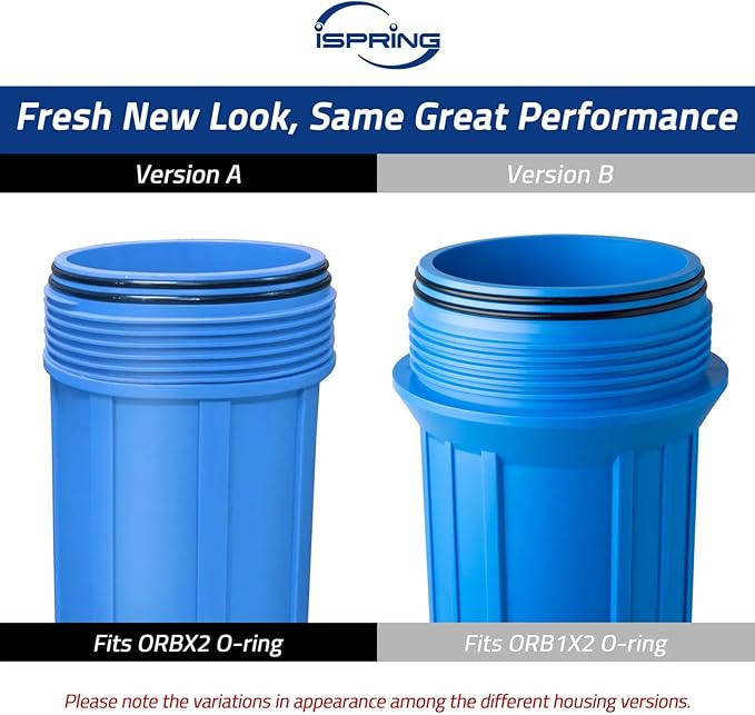 iSpring ORBX2 Replacement O-ring for Whole House Water Filtration Systems - Pack of 2