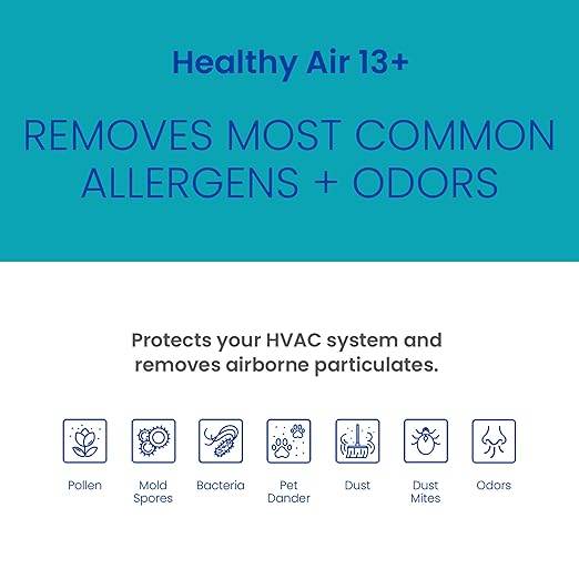 AprilAire 413CBN Replacement Filter for AprilAire Whole House Air Purifiers - MERV 13 with Carbon, Healthy Home Allergy + Odor Reduction, 16x25x4 Air Filter (Pack of 1)