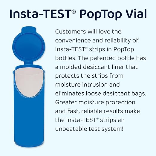 LaMotte Insta-Test 3000 Peracetic Acid Single Factor Test Strip, 0-160ppm Range (Pack of 50)