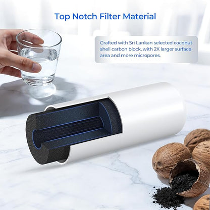 TEEHAY 9081 Water Filter Replacement, Compatible with Whirlpool P5WB2L, P4RFWB, Kenmore P4RFKB2, Kenmore 9930, 46-9930, 9081, 46-9081, 9930P, 469930, 04609930000 (3 Pack)