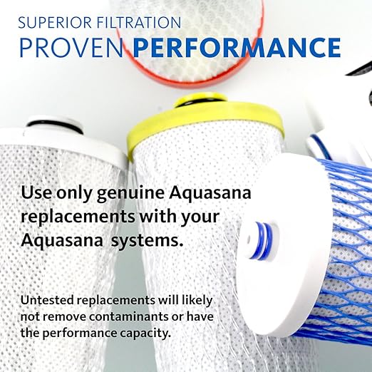 Aquasana Whole House Replacement Pre-Filters| Reduces Sediment, Rust & Dirt That Can Clog System | Genuine & Certified | 10-Inch | 4 Count | EQ-304 White