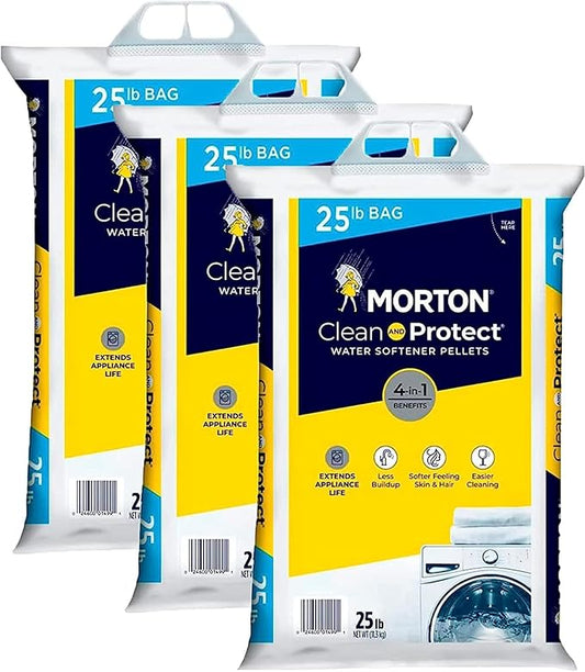 Clean & Protect Water Softening Pellets, 25-Lbs.