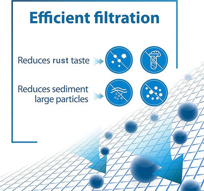 Filterlogic AP810 Whole House Water Filter, Replacement for 3M® Aqua-Pure AP810, AP801, AP811, Whirlpool® WHKF-GD25BB, WHKF-DWHBB, 5 Micron, 10" x 4.5", Well & Tap Water Filter, Pack of 3