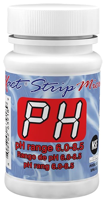 eXact Industrial Test Systems 486639-II Micro & 486637 DPD-1 Micro Free Chlorine Strip for Pho, Total Alkalinity Strip