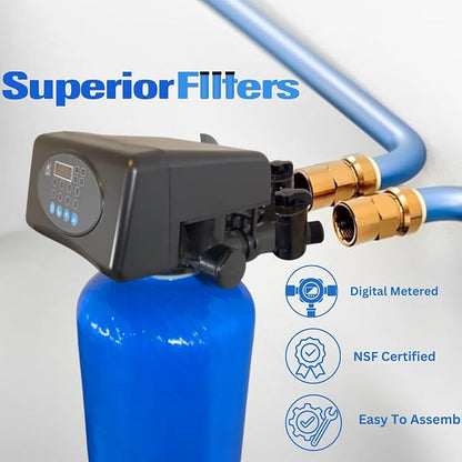 Whole House Water Softener System 48,000 Grain Digital Metered NSF