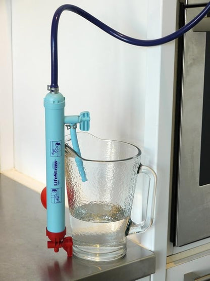 LifeStraw Family 1.0 Water Purifier – Portable Gravity Powered for Emergency Preparedness and Camping