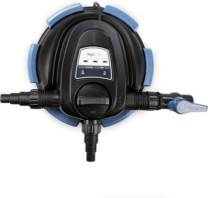 Aquascape 95053 UltraKlean 2000 Gallon Biological Pressure Filter with 14 Watt UV Clarifier Sterilizer for Pond Water Feature, 2,700 GPH Black