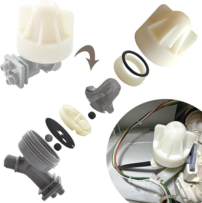 7187065 7253808 Water Softener Nozzle and Venturi Assembly Replaces 7187065, 7214969, 7165704, 7238450 and WS15X10027