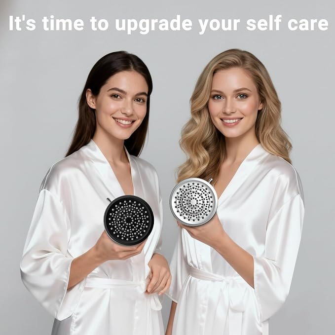 Shower Filter Replacement Cartridge - Water Softener Filters for Hard Water - Remove Chlorine & Chemicals, Restores pH Balance, Glowing Skin, Strong Nails & Shimmering Hair (1)