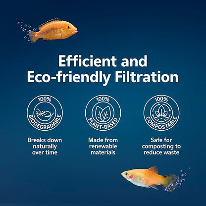 Aqueon Aquarium Fish Tank EcoRenew Filter Cartridge, Medium 3 Pack