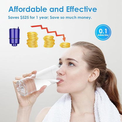 BREAUILL Faucet Water Filter Replacement for All Pur Systems - NSF Certified, Compatible with Pur RF-9999 - 6 Pack