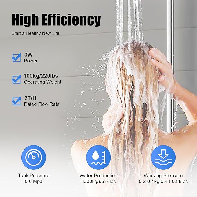 Digital Control Valve for Water Softeners, 5600xstst Time Type Water Softener for Improve Water Quality Filter Control Head for Soften & Purify Water, 3W, 110V