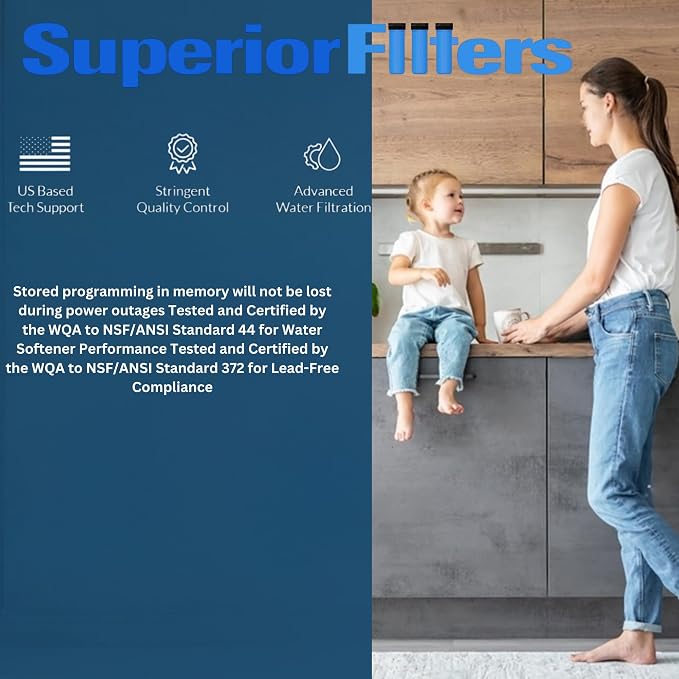 Whole House Water Softener System 32,000 Grain Digital Metered NSF