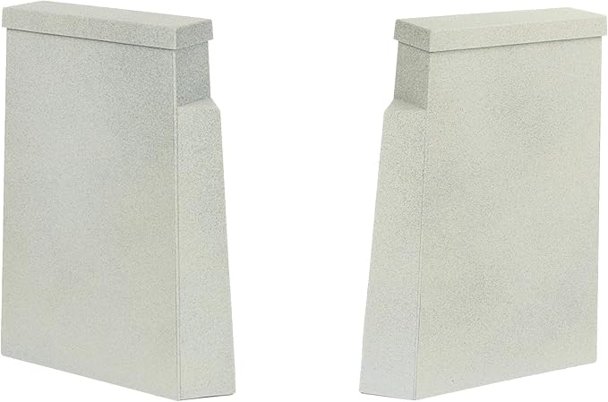 Walthers Cornerstone Single-Track Railroad Bridge Concrete Piers pkg(2) 933-4550 HO Scale Model Railroad - Structure Kit