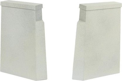 Walthers Cornerstone Single-Track Railroad Bridge Concrete Piers pkg(2) 933-4550 HO Scale Model Railroad - Structure Kit