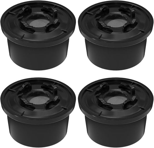 RO100ROPOT Remineralization Water Filters Replacement, Compatible with Bluevua RO100ROPOT and RO100ROPOT(UV) Systems, Alkaline for Reverse Osmosis Filter, Remineralize and Increase pH, Pack of 4