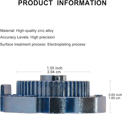 7284964 Water Softener Parts - High Flow Metal Cam and Gear for Water Softeners Easy to Install