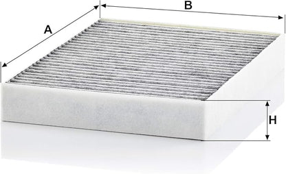 MANN-FILTER CUK 23 014-2 Cabin Air Filter with Activated Carbon
