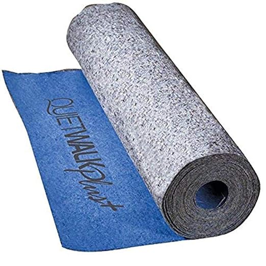 Underlayment 100 sq ft – Laminate & Hardwood Floors – Pre-Attached Pad Approved – Floating & Glue-Down – Moisture Barrier – GREENGUARD Gold – Made in USA