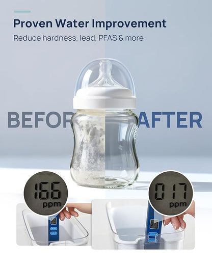 Papablic Official Replacement Water Filter for SafeguardPlus Bottle Washer | 3-Pack, No Distilled Water Needed, Tap Water Filtration