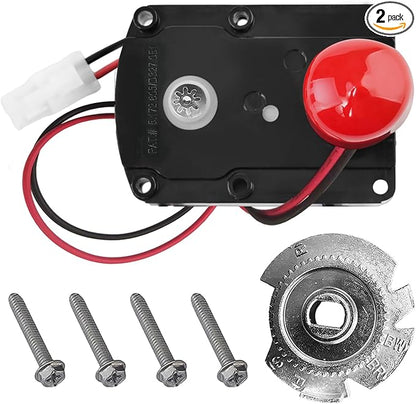 7384691 7286039 Water Softener Motor with Screws with 7283489 Cam and Gear for High Flow 1" systems, Original OEM Part