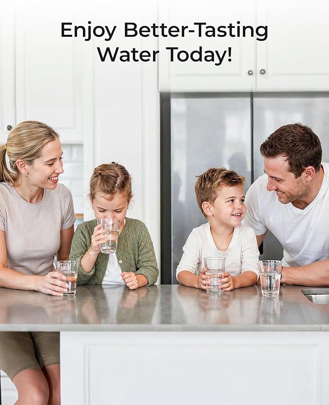 Waterdrop 2TSPP, TSUF, TSCT Under Sink Water Filter, Replacement for Waterdrop TSU Ultra-Filtration Under Sink Water Filter System