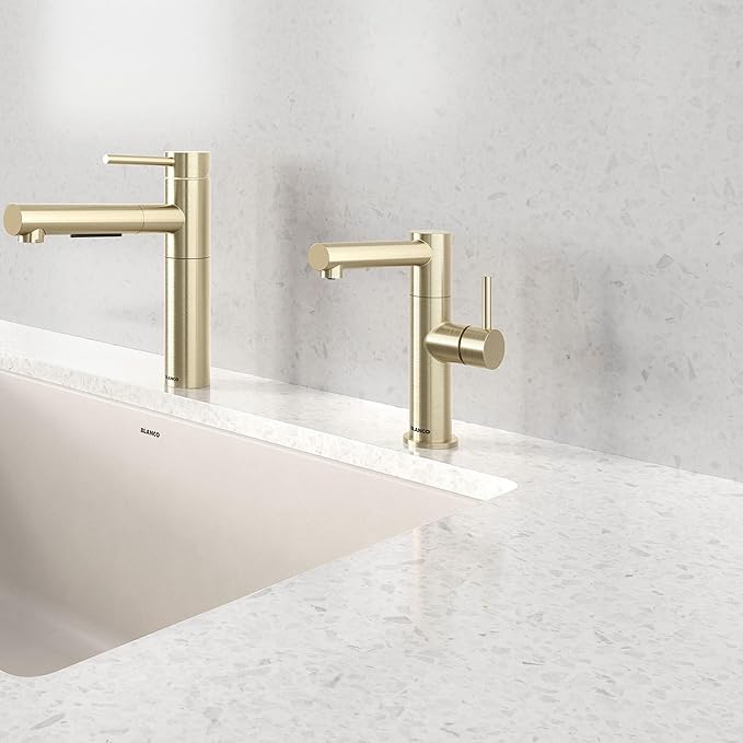 Blanco 527566 Alta II Beverage Faucet with Optional Filtration System - 1.5 GPM - Satin Gold