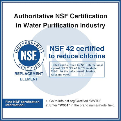 9081 Water Filter Replacement for Kenmore 46-9081, 46-9930, 9930, P4RFWB, P8RFWB2L, Compatible with Whirlpool EDR1RXD1, 3 PACK