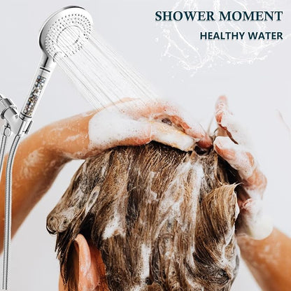 Multi-Stage Shower Filter Replacement compatible with FEELSO 3 Spray and 4 Spray Filtered Shower Head with Handheld, 15-Stage Filtration, 3-Pack