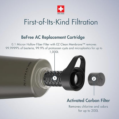 Katadyn BeFree AC Replacement Cartridge (Black)