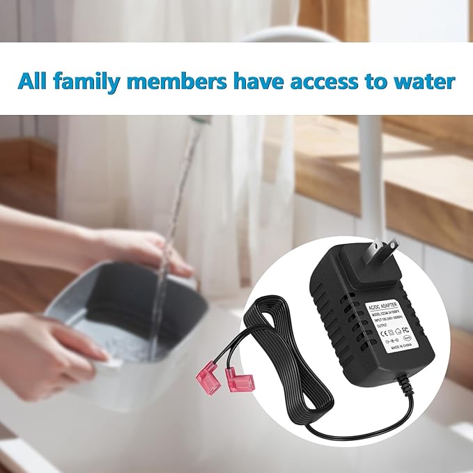 7351054 Water Softener Power Transformer, for Whirlpool Kenmore GE and more water softener, 24V DC Adapter Replacement for 7337482