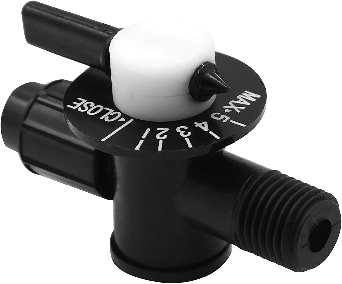 R172060 1/4 inch Control Valve with Nut Fit for Rainbow Automatic Feeder | Compatible with Rainbow Automatic Chlorine/Bromine Pool and Spa Feeder Models 300, 302, 300-19, 300-29