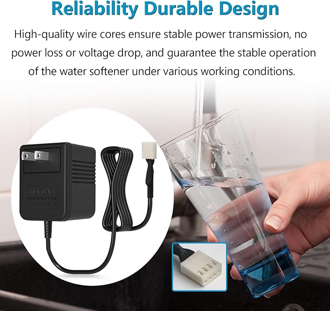 15VDC Soft Water Transformer Replace Soft Water Supply V3108-06 clack Circuit Board AC Adapter Supply