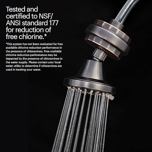 Brondell VivaSpring Universal Compact Shower Filter Replacement Water Filter Cartridge FF-30