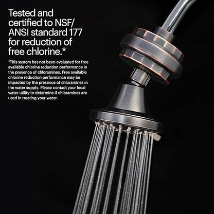 Brondell VivaSpring Universal Compact Shower Filter Replacement Water Filter Cartridge FF-30