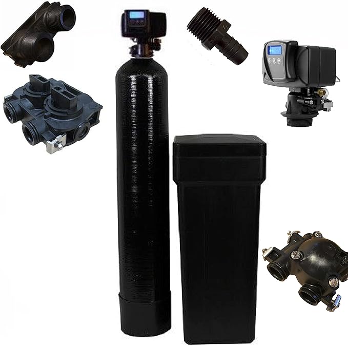 Fleck 5600 SXT Whole House Water Softener 32,000 Grains Ships Loaded With Resin In Tank