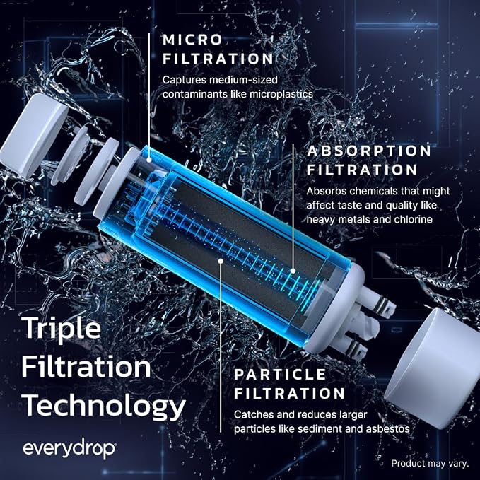 everydrop by Whirlpool Ice and Water Refrigerator Filter 6, EDR6D1, Single-Pack