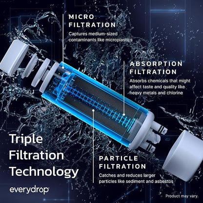everydrop by Whirlpool Ice and Water Refrigerator Filter 6, EDR6D1, Single-Pack
