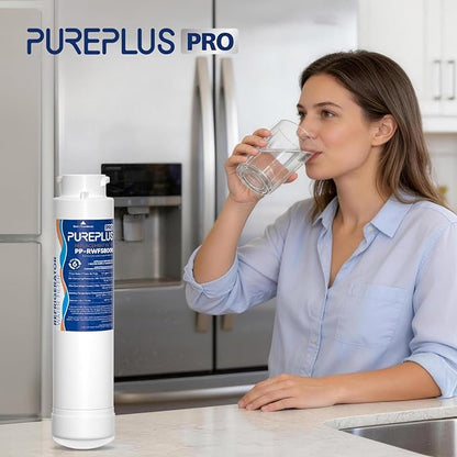 PUREPLUS Refrigerator Water Filter, Compatible with Frigidaire EPTWFU01, EWF02, Pure Source Ultra II, 3Pack