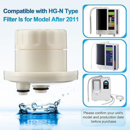 Reusable Cleaning CPU-N Cartridge Compatible with HG-N Type Water Ionizer, Compatible with Enagic Kangen LeveLuk SD501, JrIV, KANGEN 8