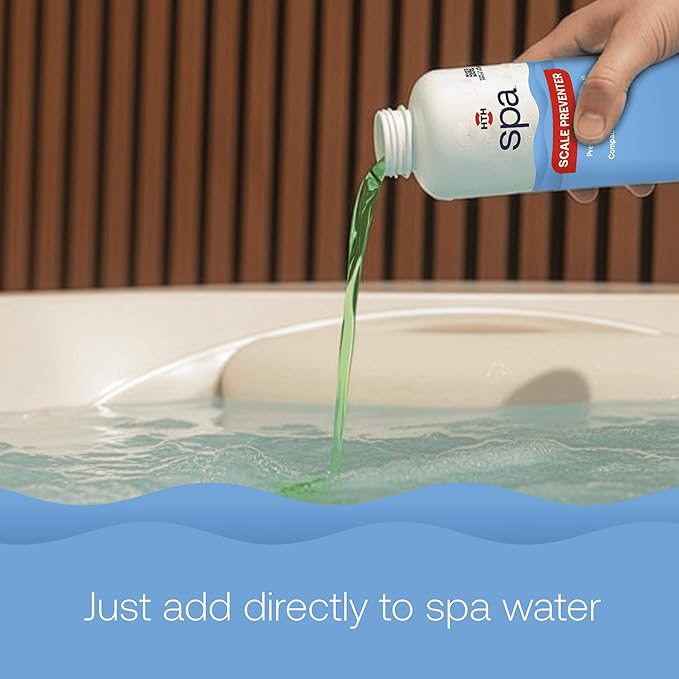 HTH Spa 86245 Scale Preventer for Spas & Hot Tubs, 16oz