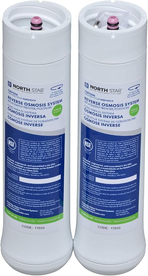 North Star 7287506 Water Filtration Northstar Conditioning Pre & Post Filter