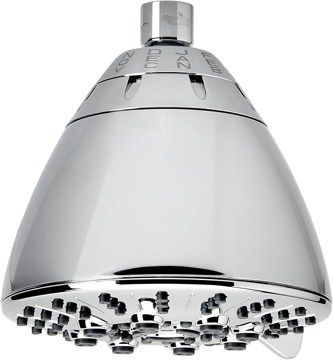 Sprite Showers AKE-CM Biarritz 7-Setting One Filtered Shower Head, Chrome