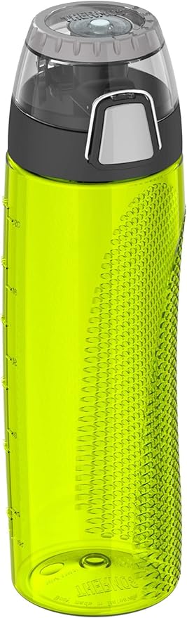 Thermos 24 Ounce Tritan Hydration Bottle with Meter, Lime (HP4104LG6)